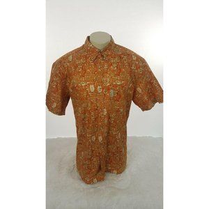 Columbia Shirt Hawaiian Style Men Size XL